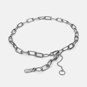 Vitaly Komponent Chain Belt in Stainless Steel